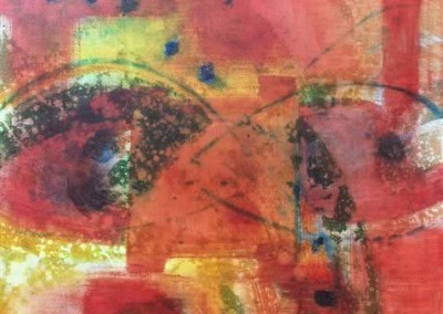 In A Mood, from the Abstracts collection of paintings by contemporary fine artist Pegi Smith, Ashland, Oregon