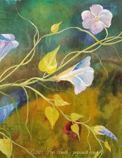 Mornings Glory painting by Pegi Smith